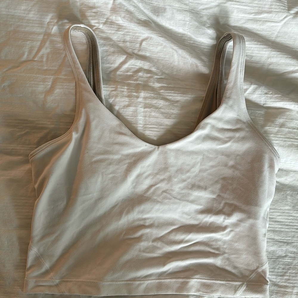 Lululemon white Align tank